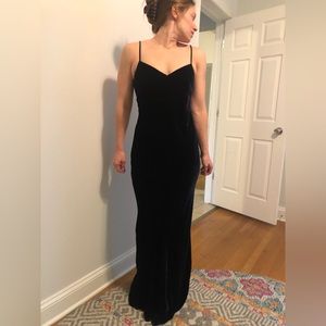 Vintage Ralph Lauren Velvet Gown
